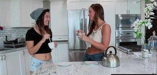  Sex Tape Sexy Lesbians Teen Girls (Abigail Mac & Daisy Summers) clip-03